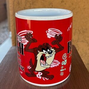 Vintage Warner Brothers Looney Tunes Tas Coffee Mug Cup